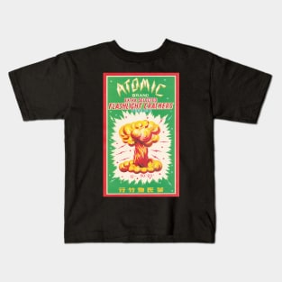 VINTAGE FIRECRACKER ATOMIC Kids T-Shirt